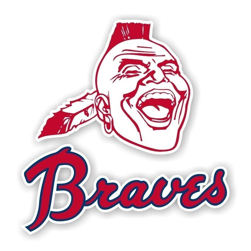 Atlanta Braves Decal / Sticker Die cut