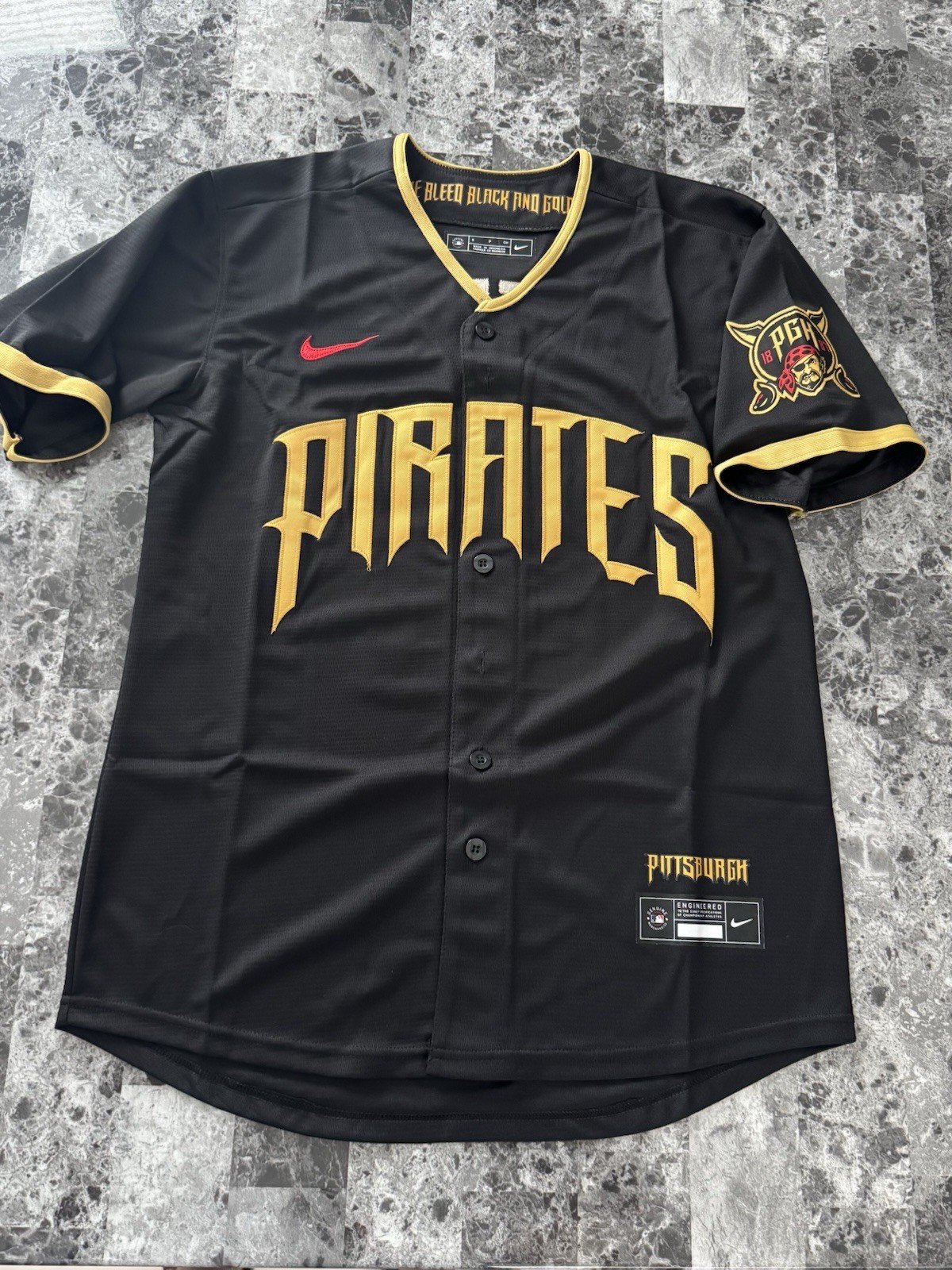 NWT Paul Skenes #30 Pittsburgh Pirates 2026 City Connect Baseball Jersey. XL