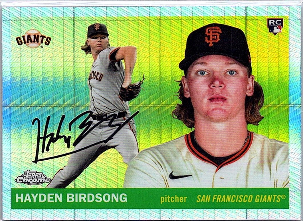 2025 Topps Chrome Platinum #336 Hayden Birdsong Prism Refractors