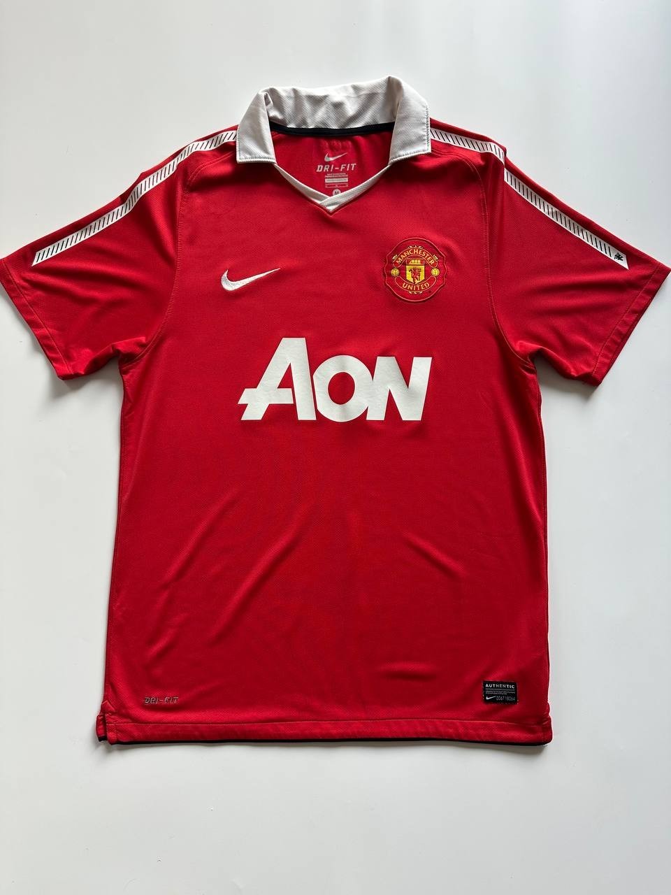 Nike Manchester United Home Jersey 2010 2011 Red Size M Football Soccer Shirt