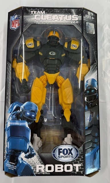 Green Bay Packers Team Cleatus Robot V2.0 NFL Fox Sports Action Figure – NIB