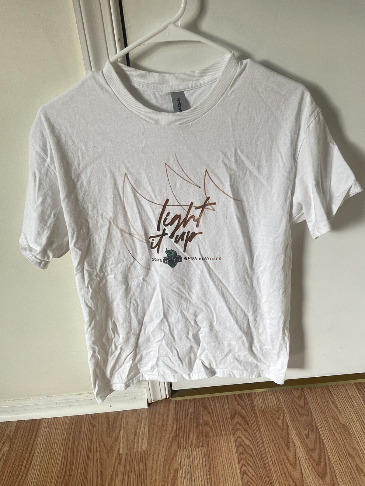 NEW YORK LIBERTY WNBA T Shirt LIGHT IT UP 2023