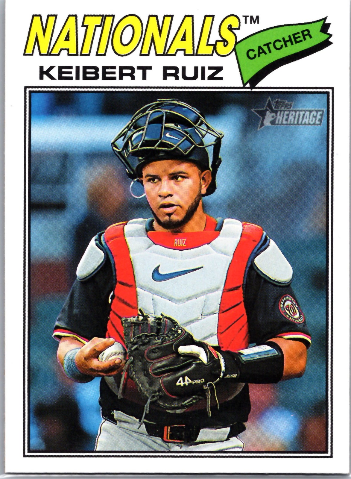 2026 Topps Heritage #201 Keibert Ruiz