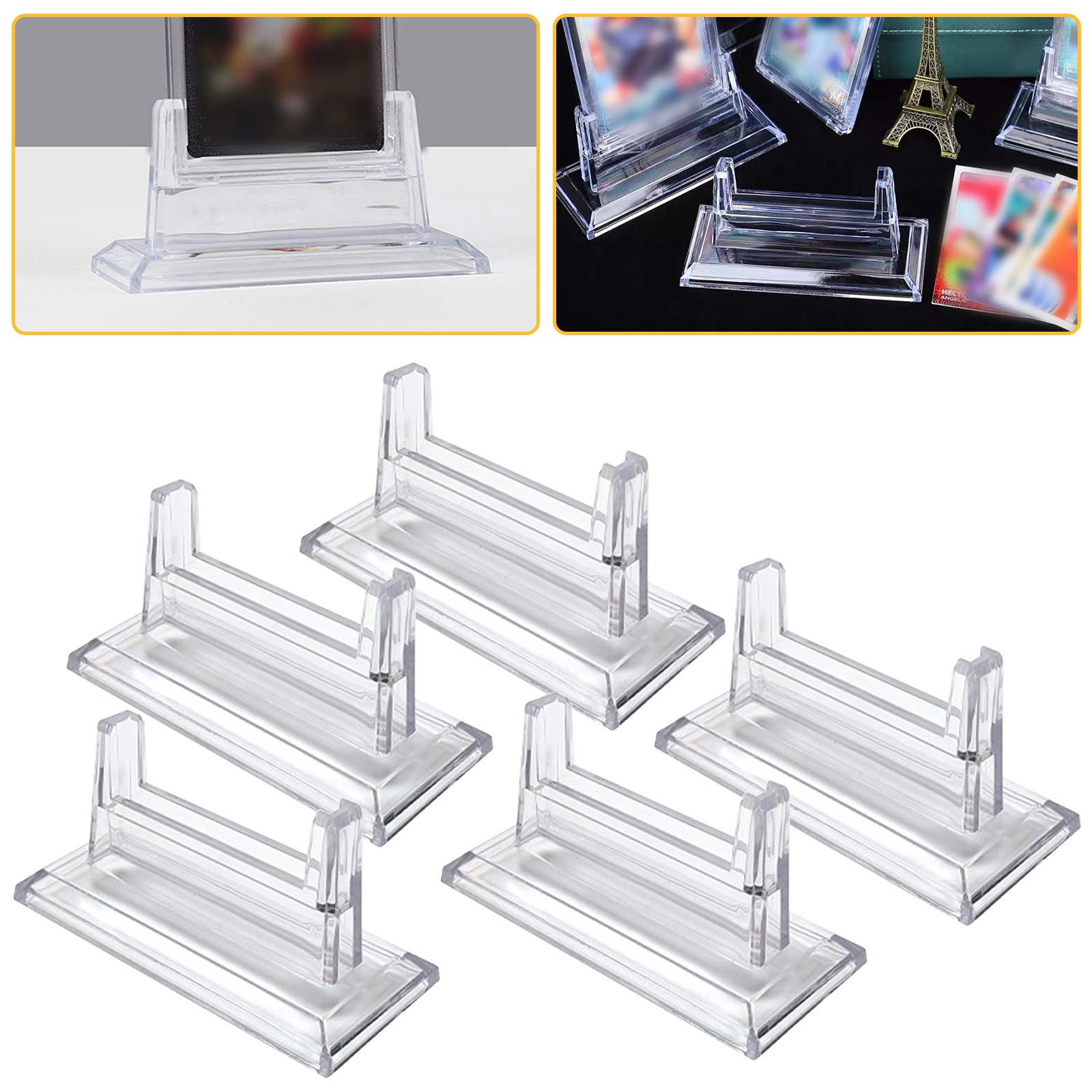 Magnetic Card Holder Base Trading Card Display Stand For 35PT Card Sleeves