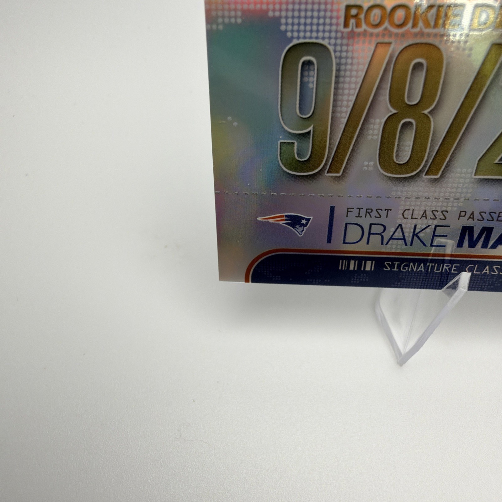 2025 Topps Signature Class – Drake Maye First Class FC-4 SSP/Case Hit