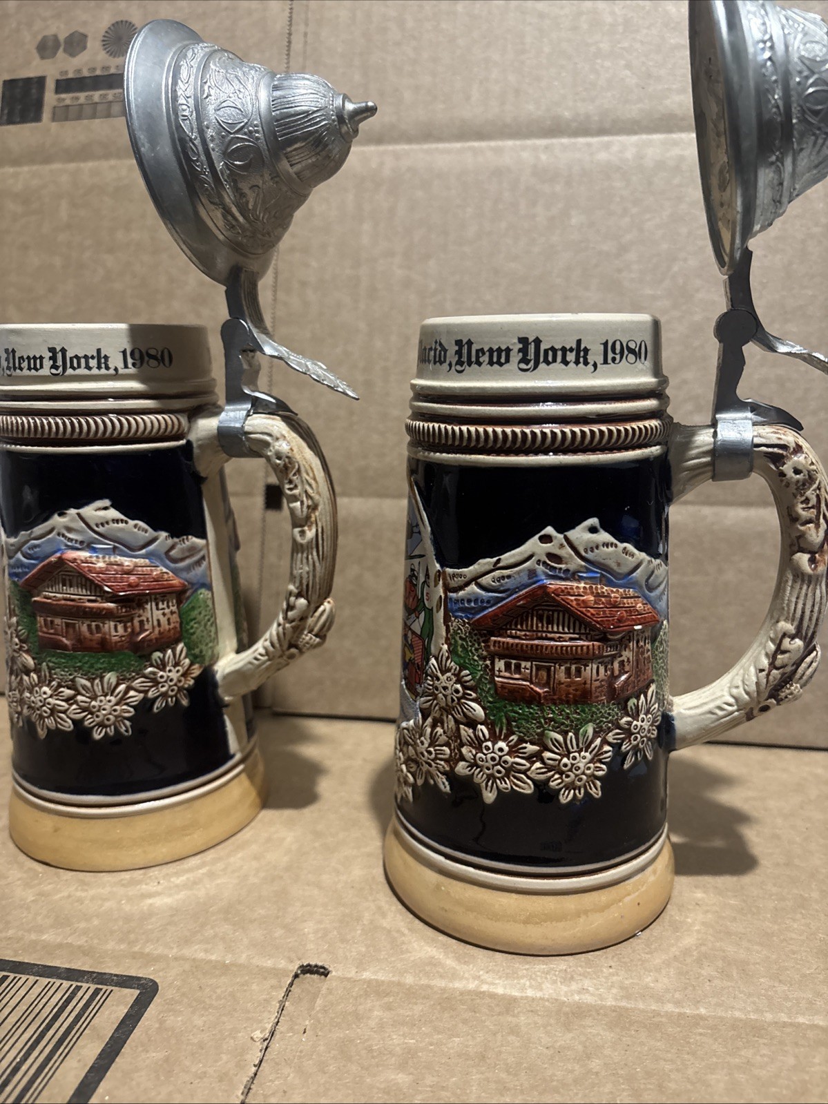 Lake Placid 1980 Winter Olympics German Mader’s Stein 1/7500 Eric Heiden – Qty 1