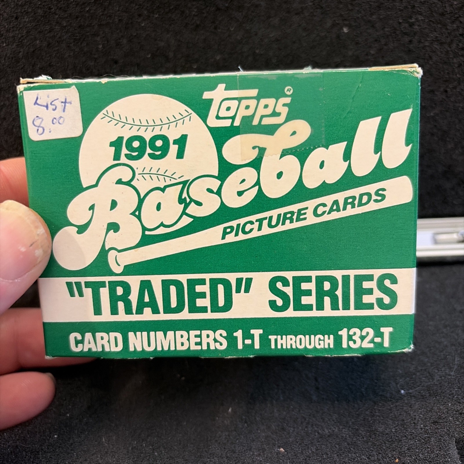 1991 Topps Baseball Traded Set – 132 Cards