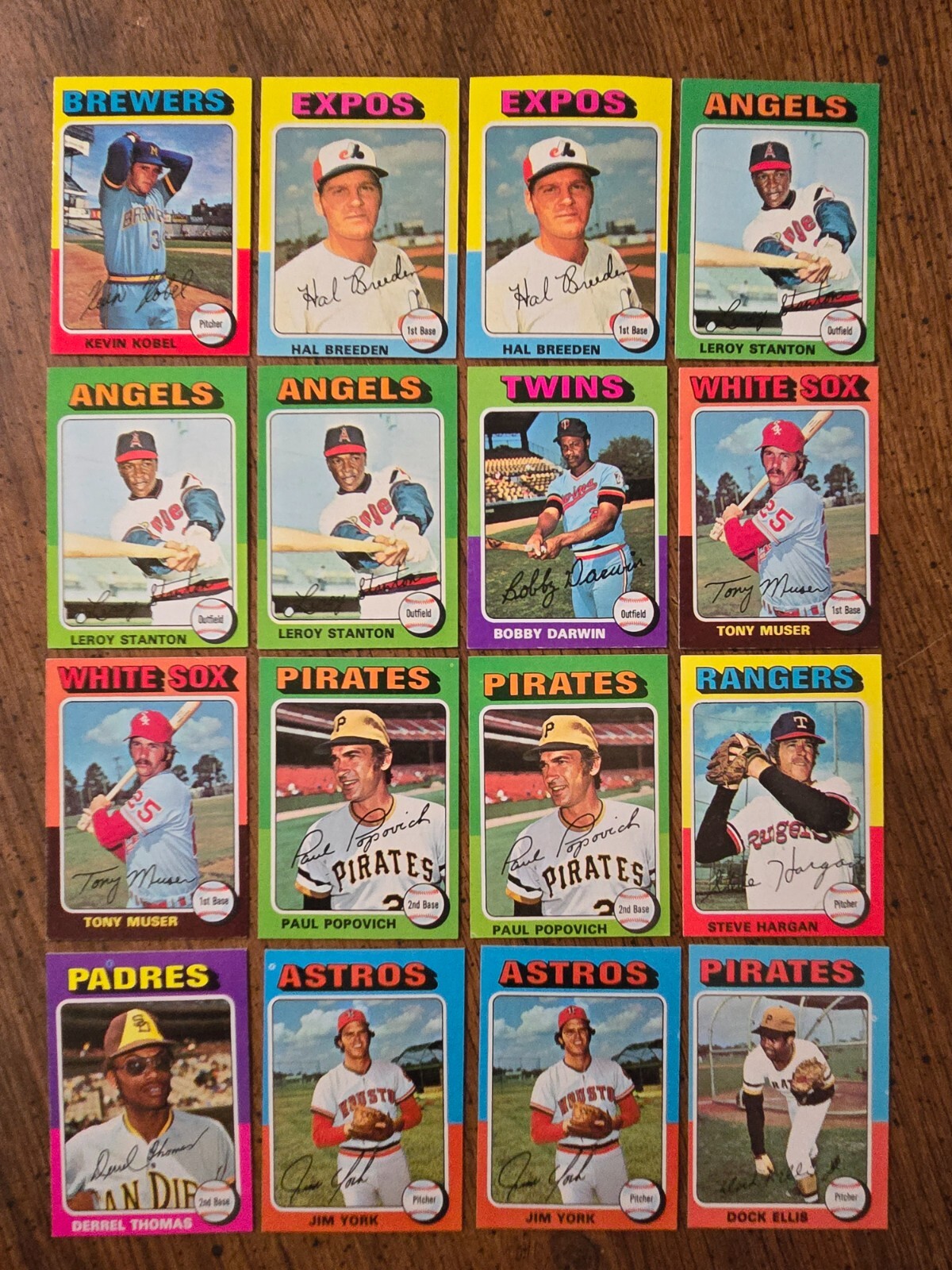 1975 TOPPS MINI BASEBALL YOU PICK #8 – #658 ****FREESHIPPING