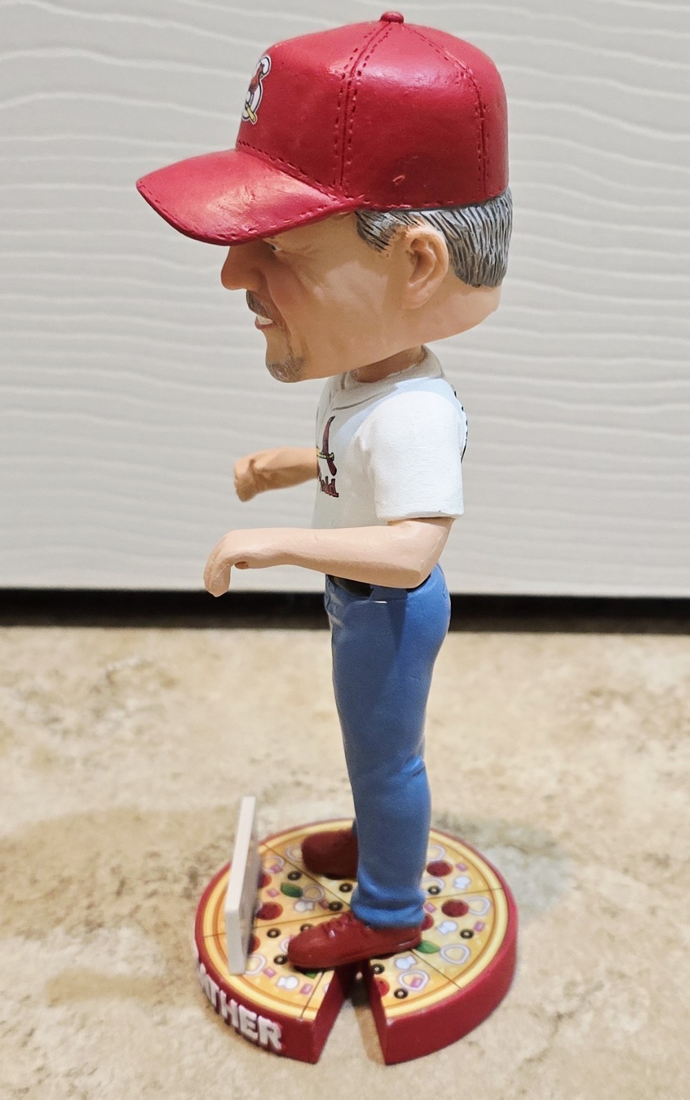 Marty Prather THE SIGN MAN Springfield Cardinals Bobblehead SGA 6-12-26 Route 66