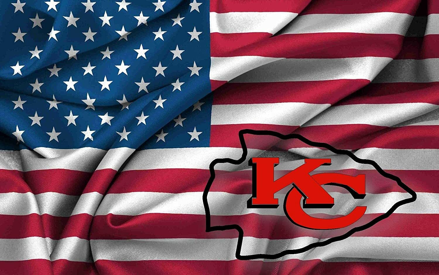 Kansas City Chiefs American 3′ x 5′ Flag USA SHIPPING MAHOMES KELCE HILL