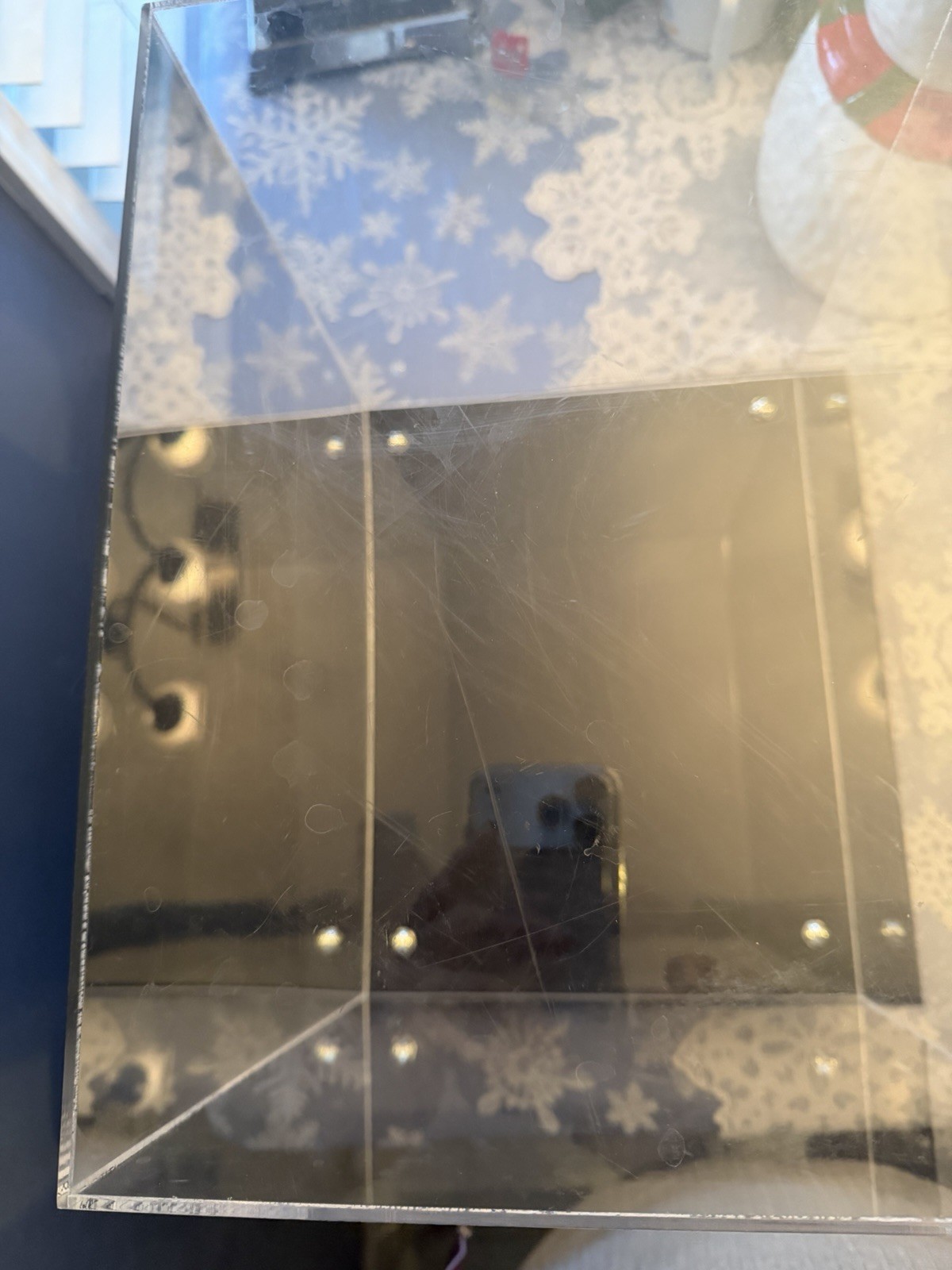Deluxe Display Case /Acrylic Case with Mirror Back. 2 Available: Price Per Case