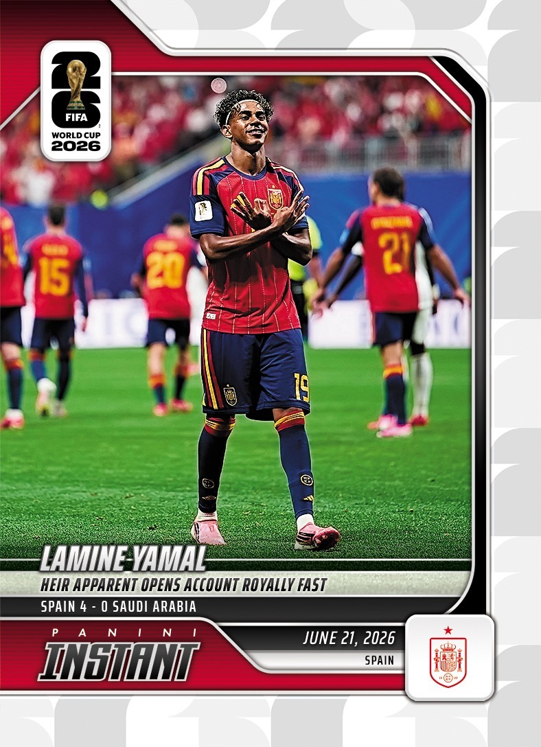 2026 Panini Instant FIFA World Cup #79 Lamine Yamal Spain PRESALE