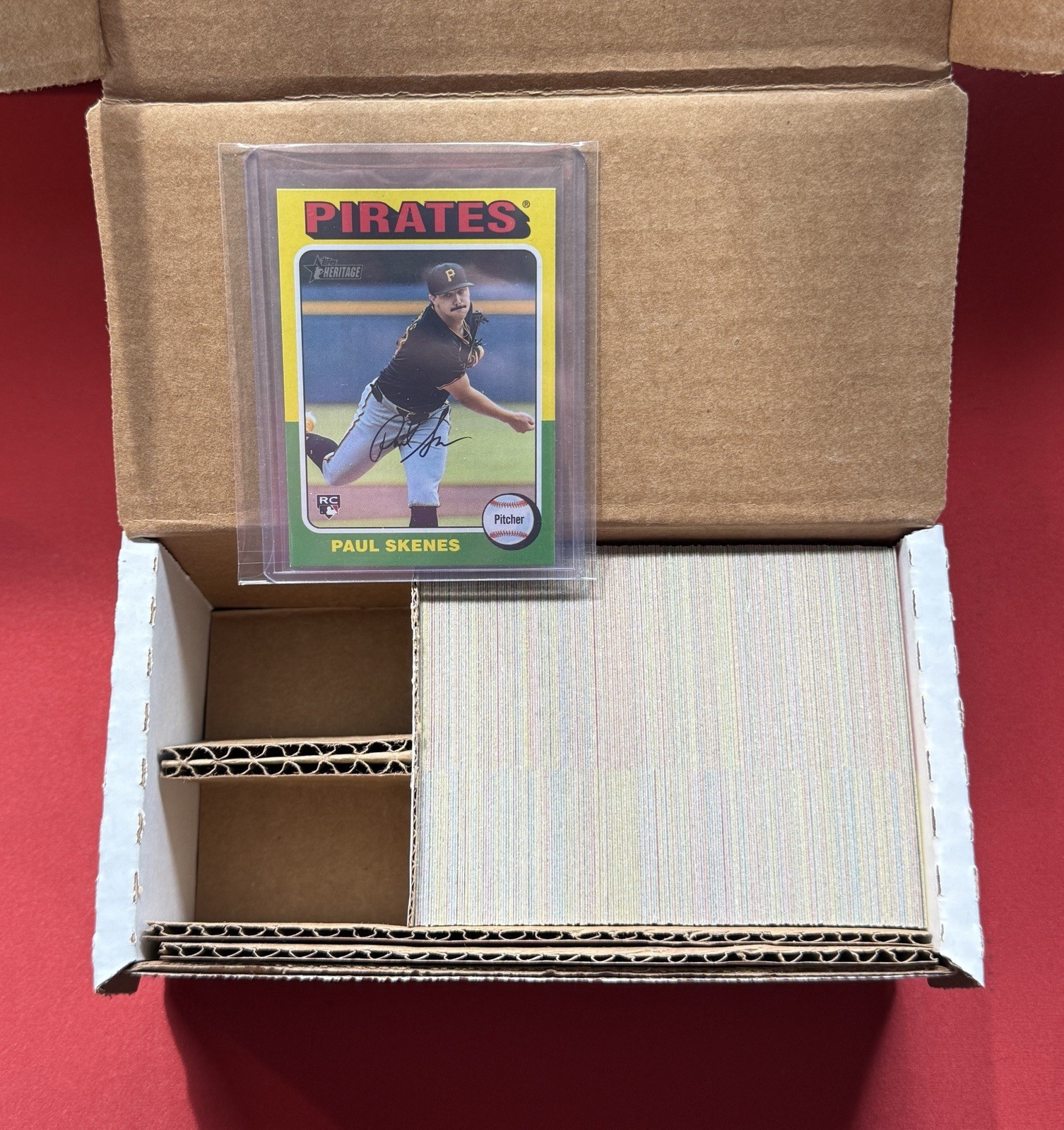 2024 Topps Heritage High Number Base Set: Complete #501-700 Skenes/Chourio RC’s