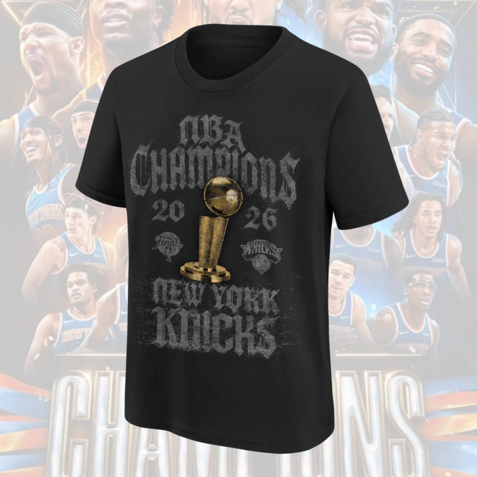 FASTSHIP!! New York Knicks Unisex 2026 Basketball Finals Champions Locker Room