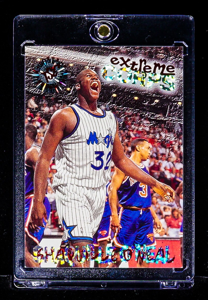 Shaquille O’Neal RARE REFRACTOR ICE FOIL PRIZM INVESTMENT CARD Orlando Magic SP