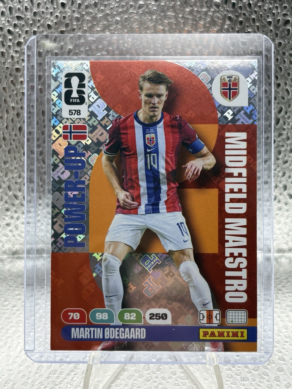 2026 FIFA World Cup Panini Adrenlyn XL Martin Odegaard #578 Midfield Maestro