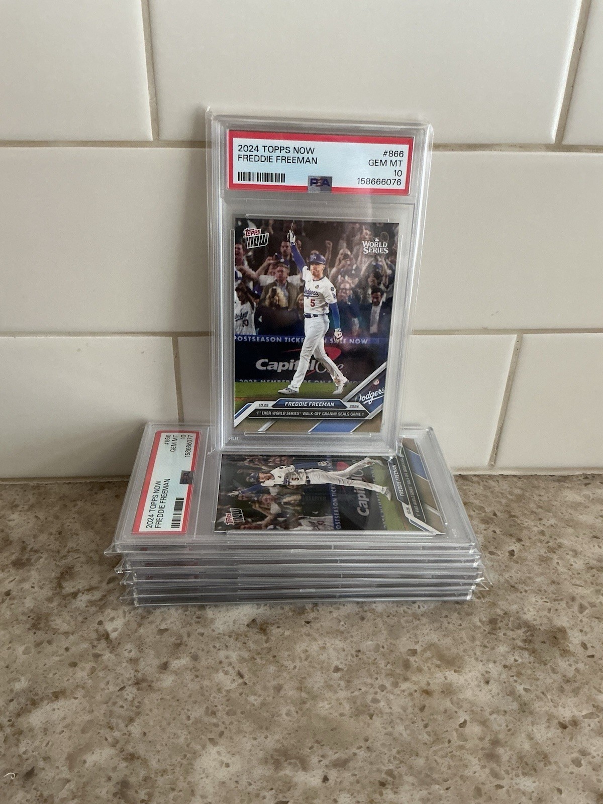 2024 TOPPS NOW #866 FREDDIE FREEMAN PSA 10