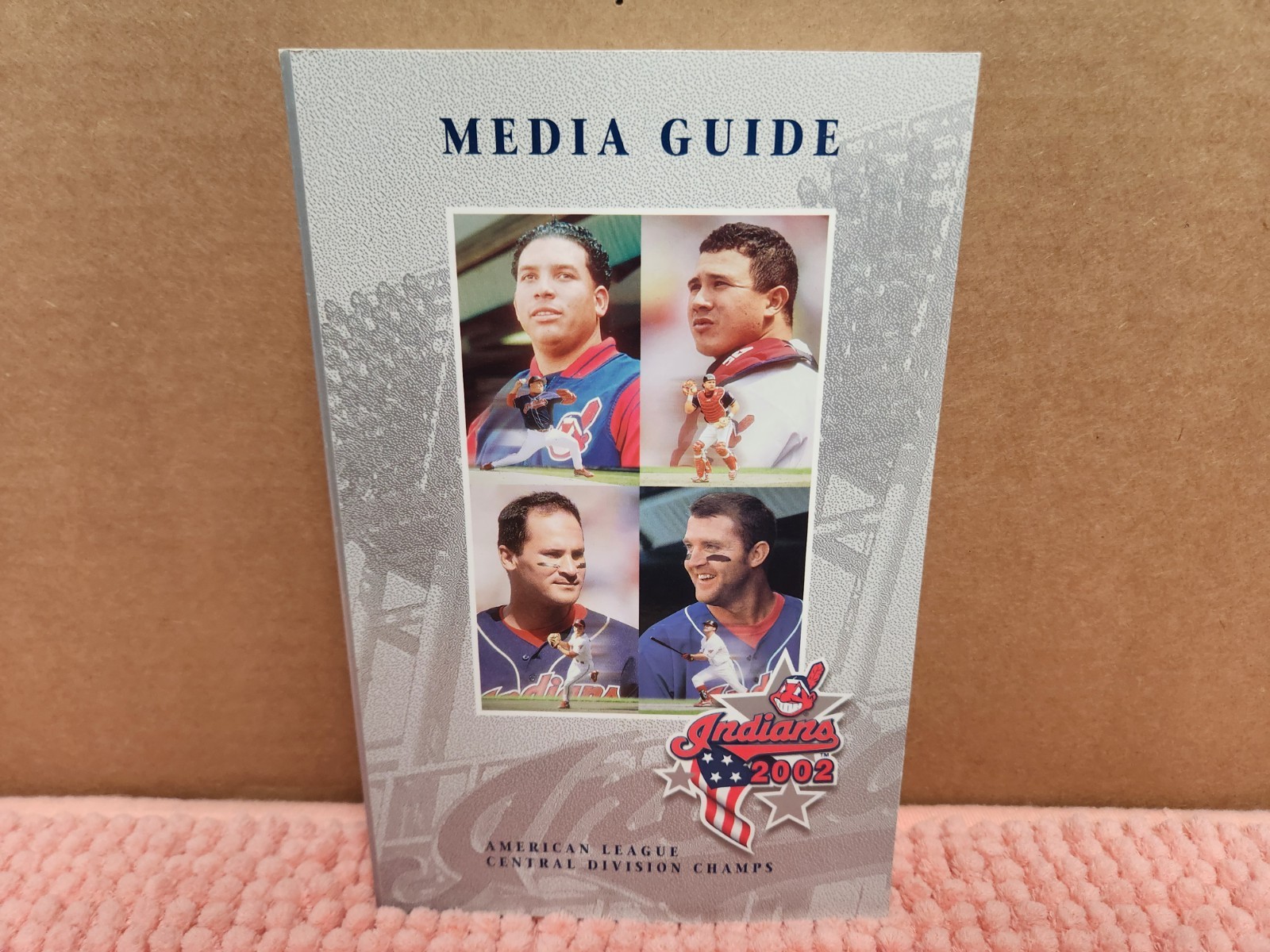 VTG 2002 Cleveland Indians Media Guide Jacobs Field Cleveland Indians