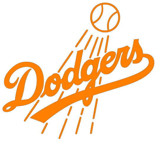 LA Dodgers Vinyl Decal Sticker – You choose color and size
