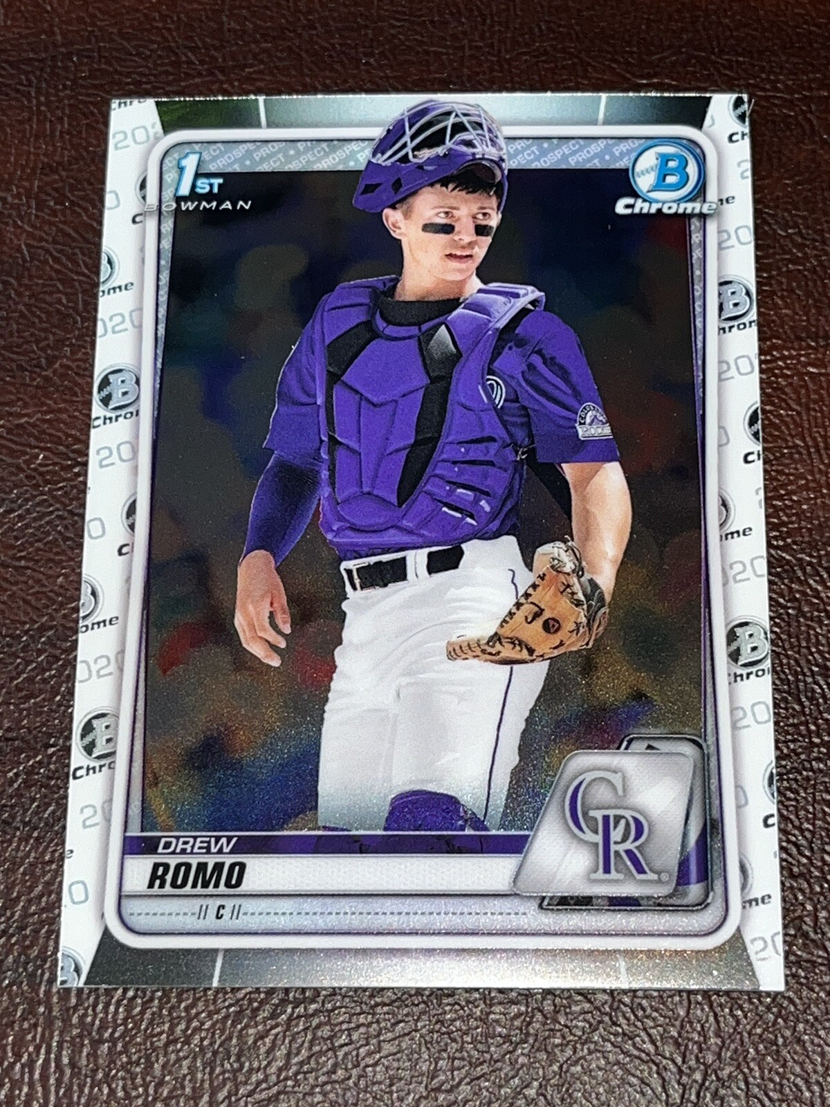 2020 Bowman Draft DREW ROMO 1st Chrome #BD-106 Rockies Qty Avail