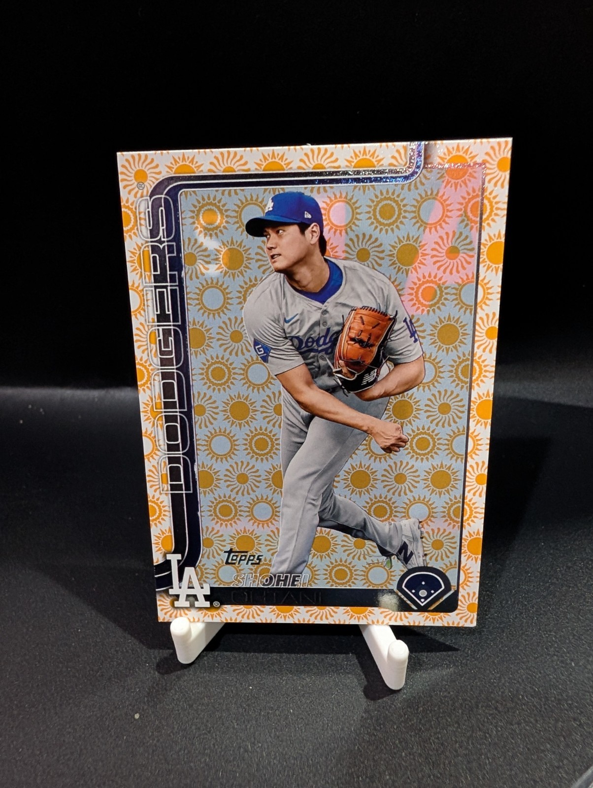 Shohei Ohtani 2025 Topps Series 2 #400 Holiday Summer Sun SP Short Print Dodgers
