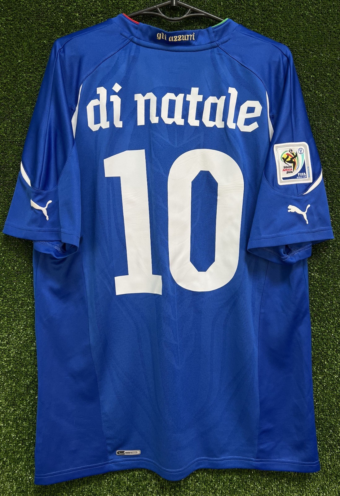 DI NATALE #10 MEN’S ITALY ITALIA 2010/2011 SOCCER FOOTBALL SHIRT JERSEY SIZE L