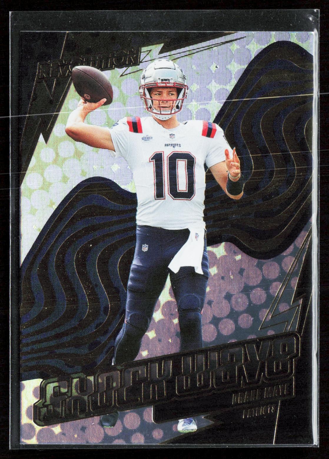 2025 Panini Revolution #4 Drake Maye Shock Wave