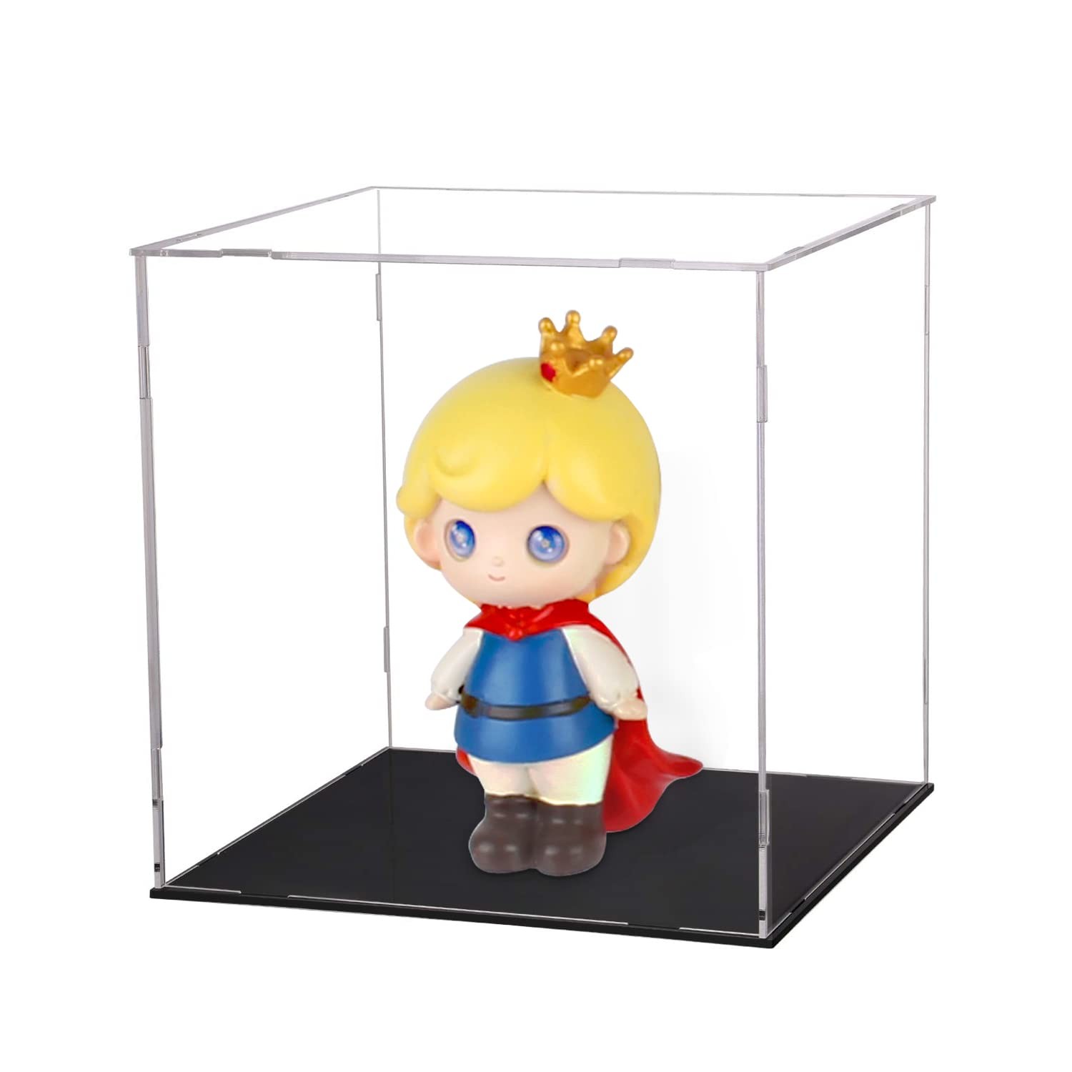 Display Case for Collectibles Assemble Clear Acrylic Alternative Glass Case f…