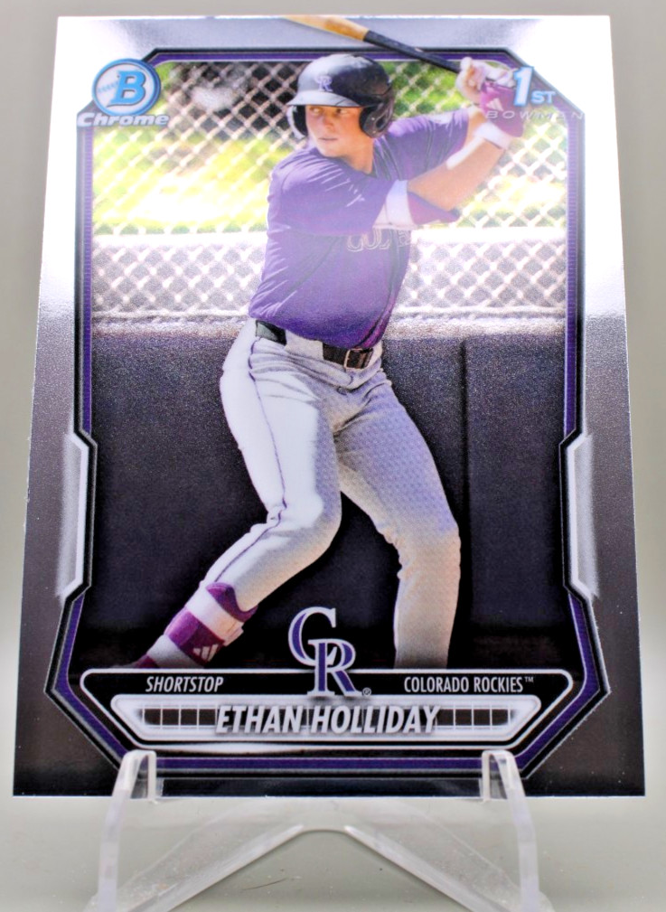 2026 Bowman Chrome Prospects – Ethan Holliday #BCP-1 Rockies