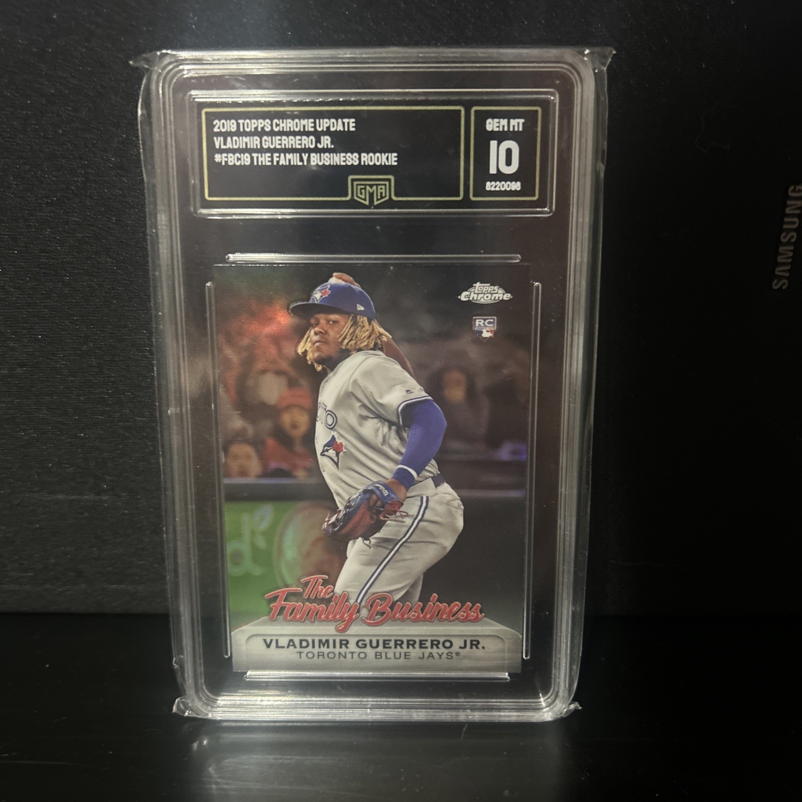 2019 Topps Chrome Update Vlad Guerrero Jr The Family Business RC Gma 10