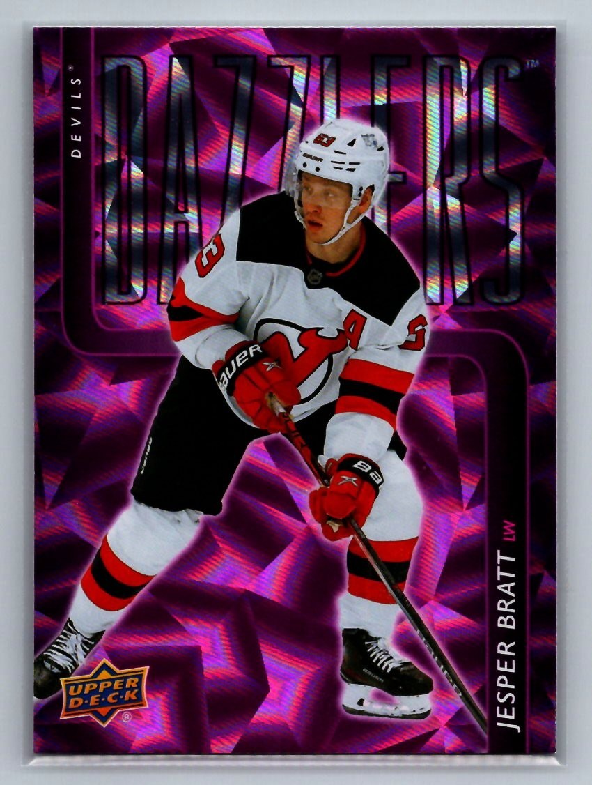 2025-26 Upper Deck Series 2 DAZZLERS Orange, Pink, Red & Blue – Take Your Pick