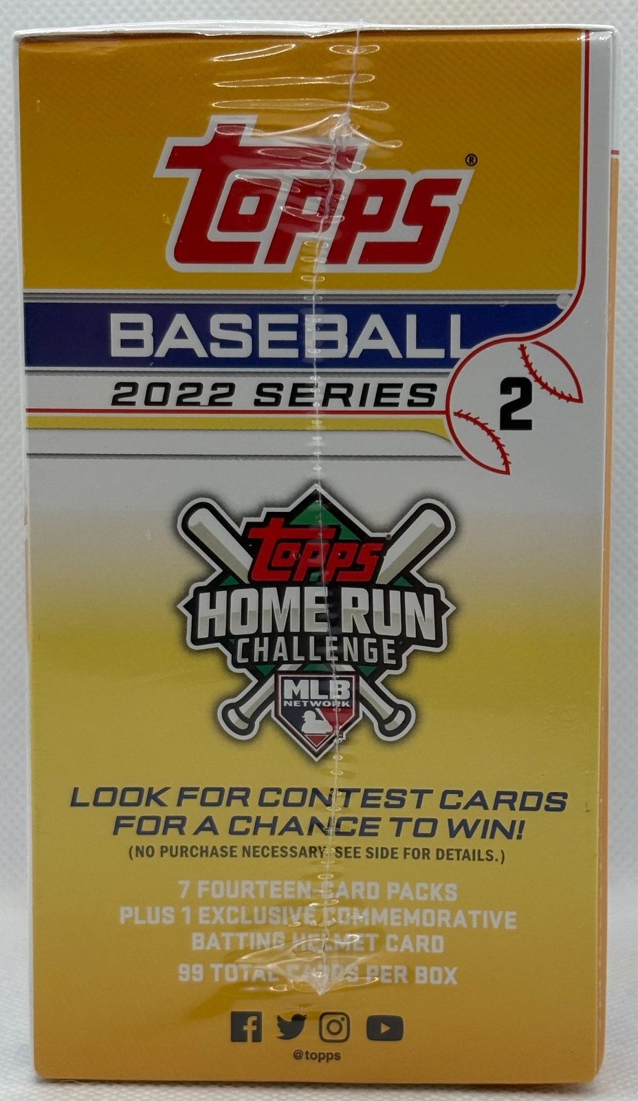 *NEW* 2022 Topps Baseball Series 2 Blaster Box SEALED