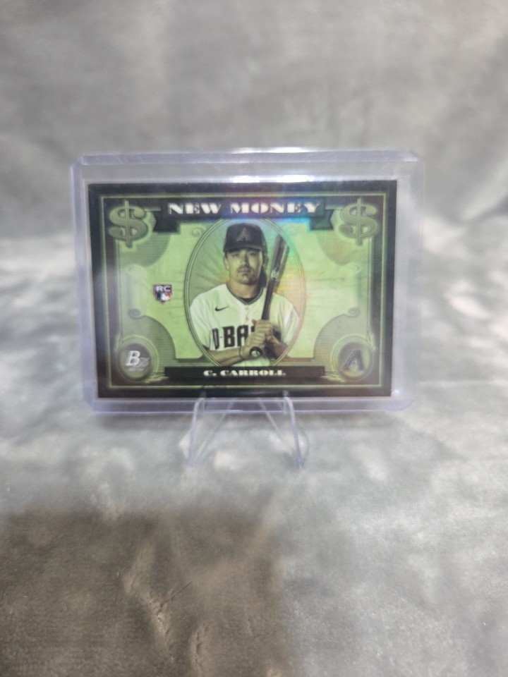 2023 Bowman Platinum New Money Corbin Carroll #NM-4 RC Rookie Arizona D-backs