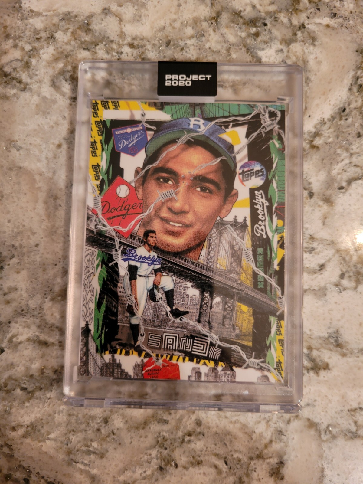 Sandy Koufax Topps Project 2020 – Tyson Beck Card #99 QTY