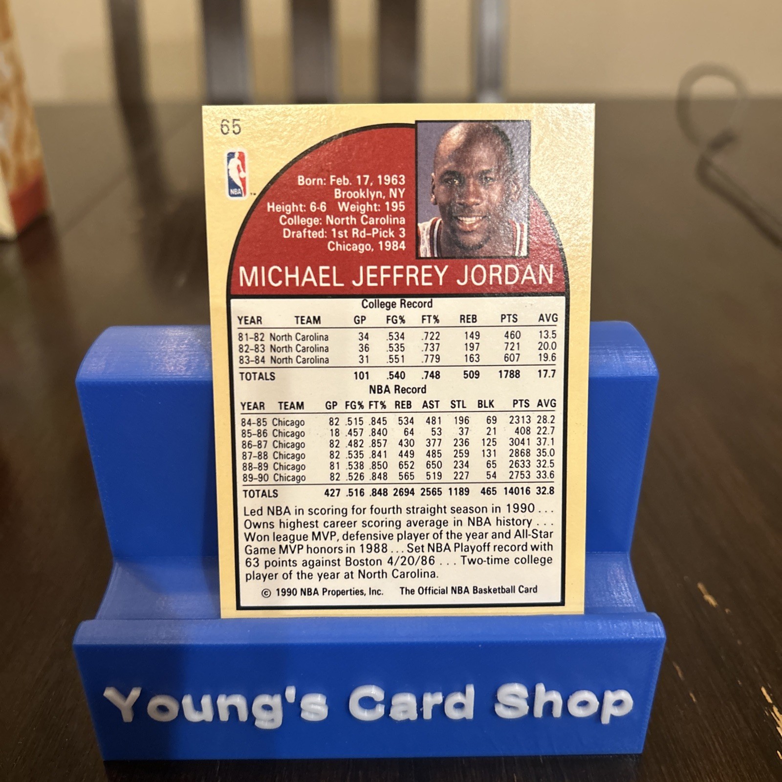 1990-91 NBA Hoops – Michael Jordan #65