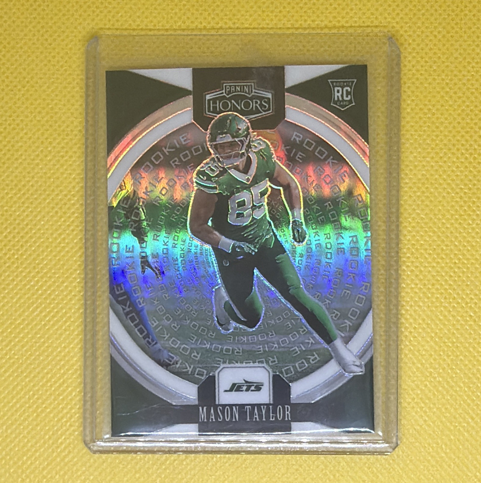 Panini 2025 Honors Rookies Mason Taylor #55 RC New York Jets /99 Serial