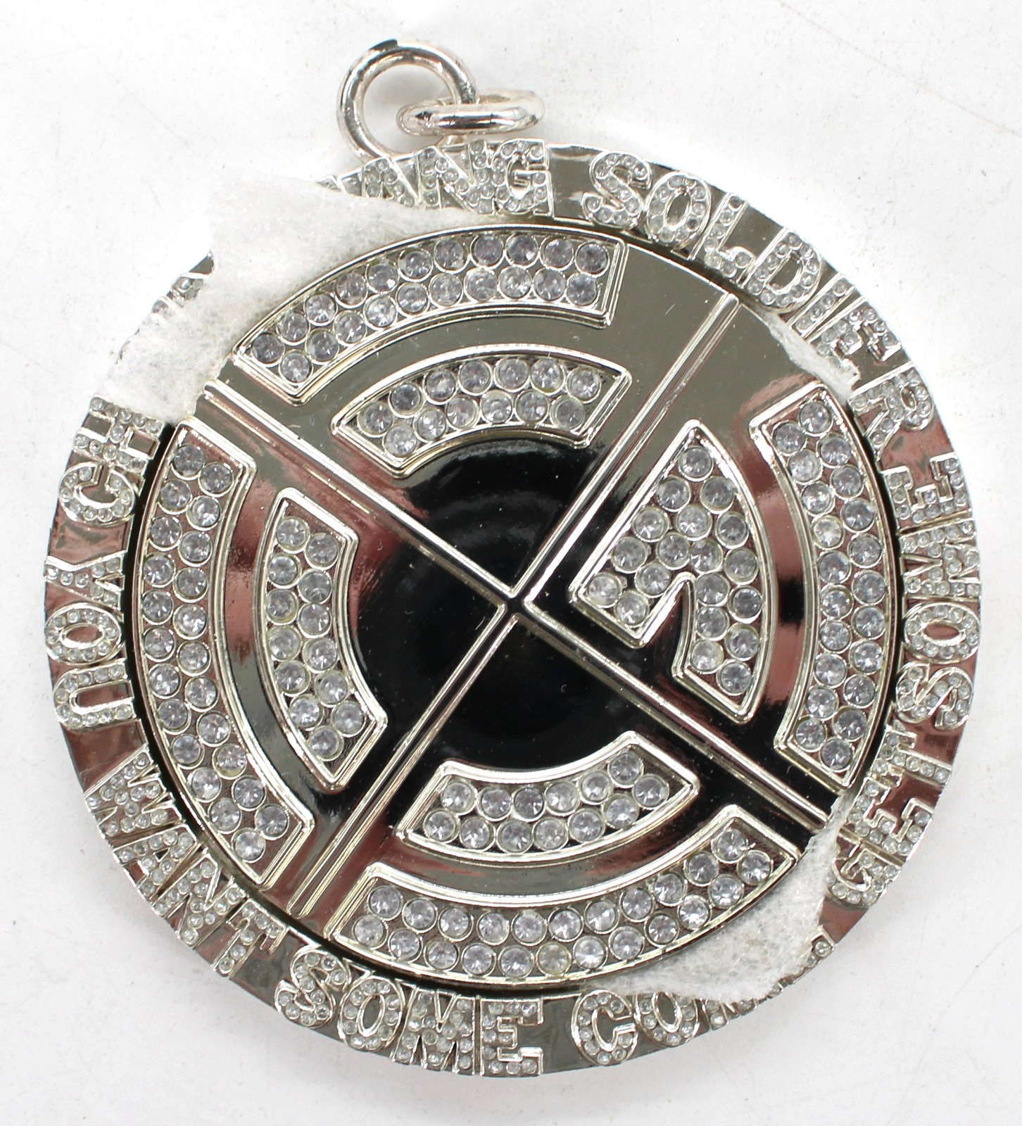 WWE Repilca John Cena Chain Gang Spinner Pendant