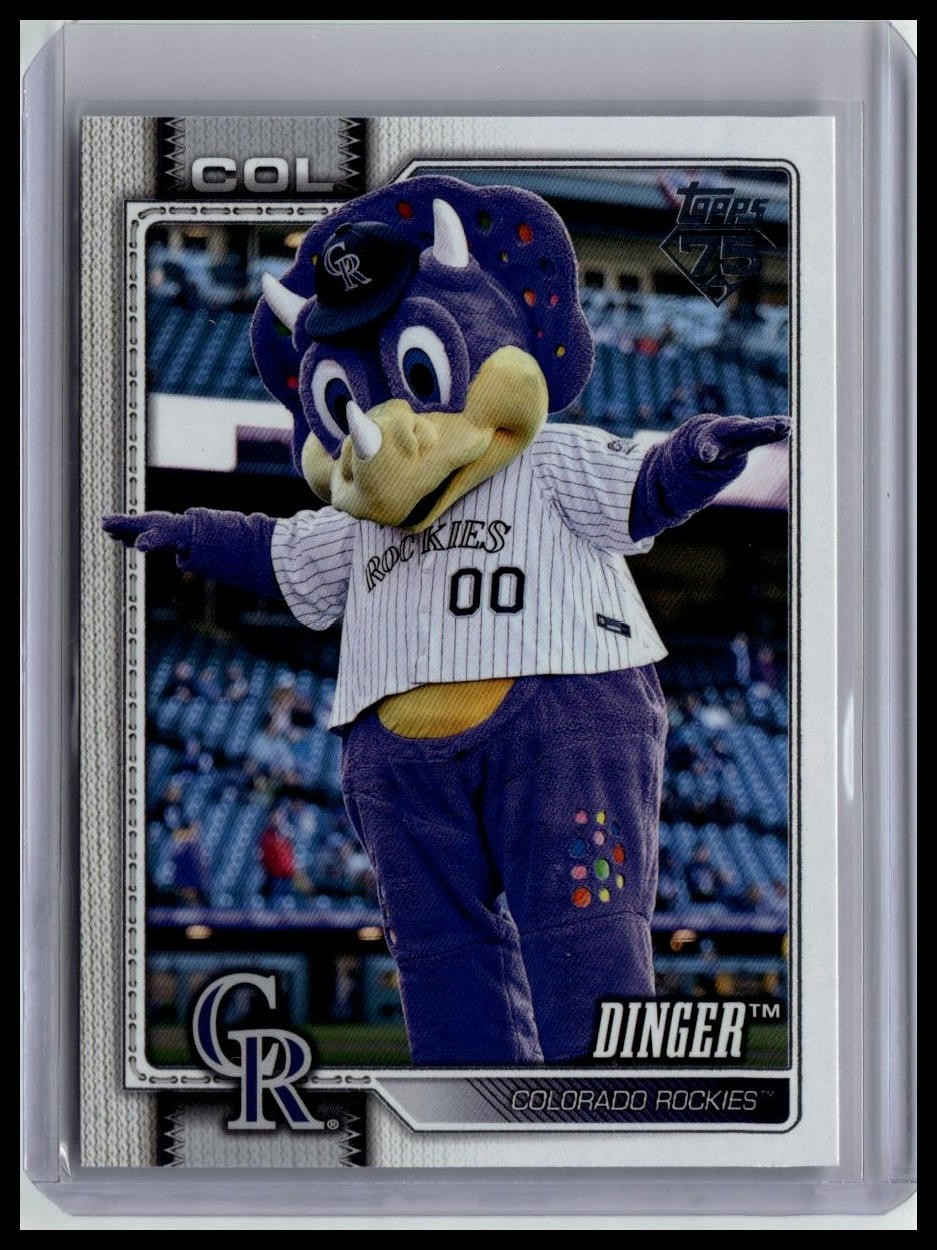 2026 Topps #M-4 Dinger Mascots