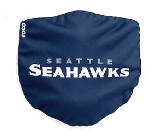 3 Pack Seattle Seahawks Logo Face Mask 2 Layer NFL Football New Unisex Adult Men