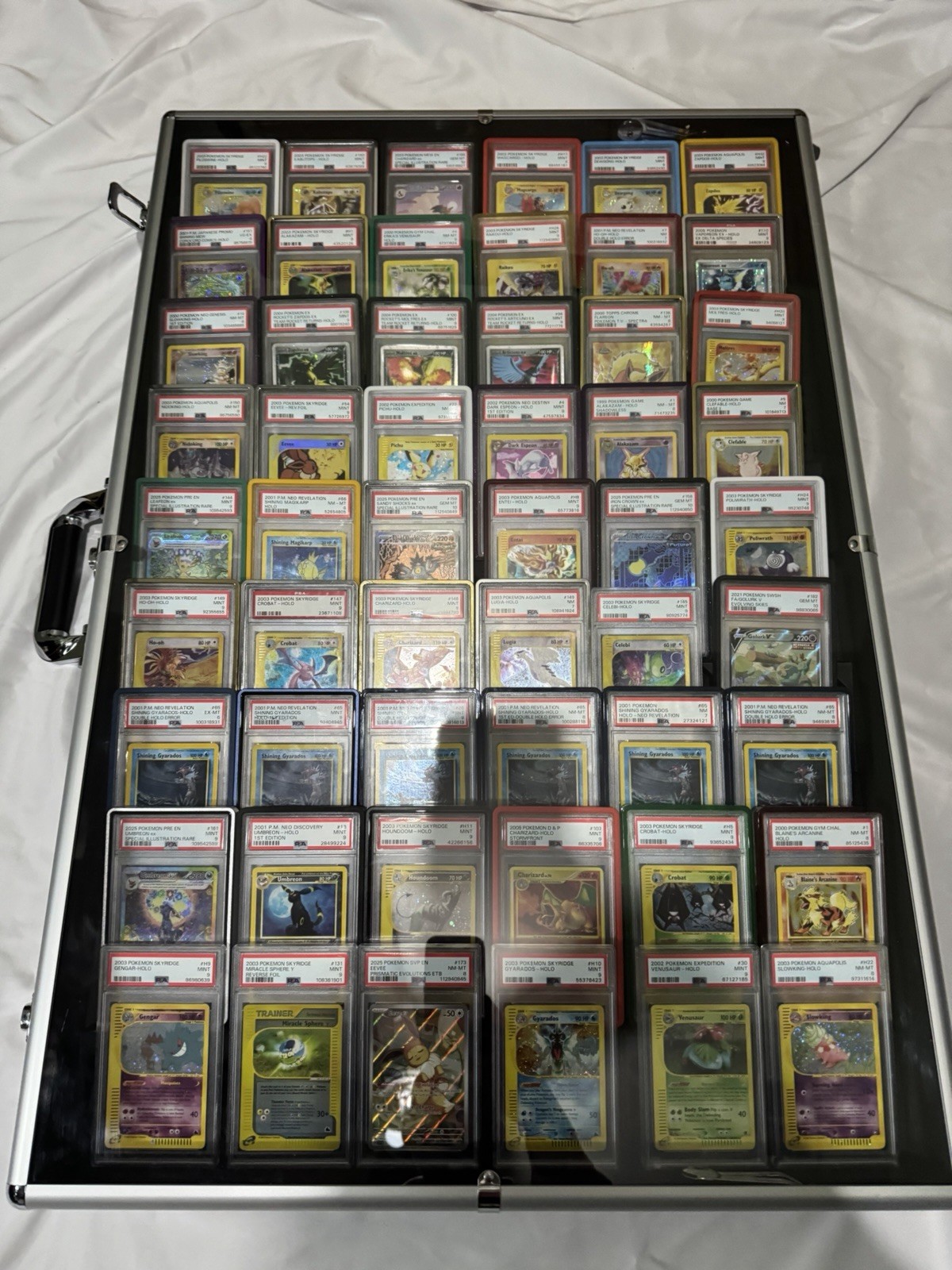 Standard/Jewlery Display Case Card Riser Stands – Holds Slabs and more! 30 Count