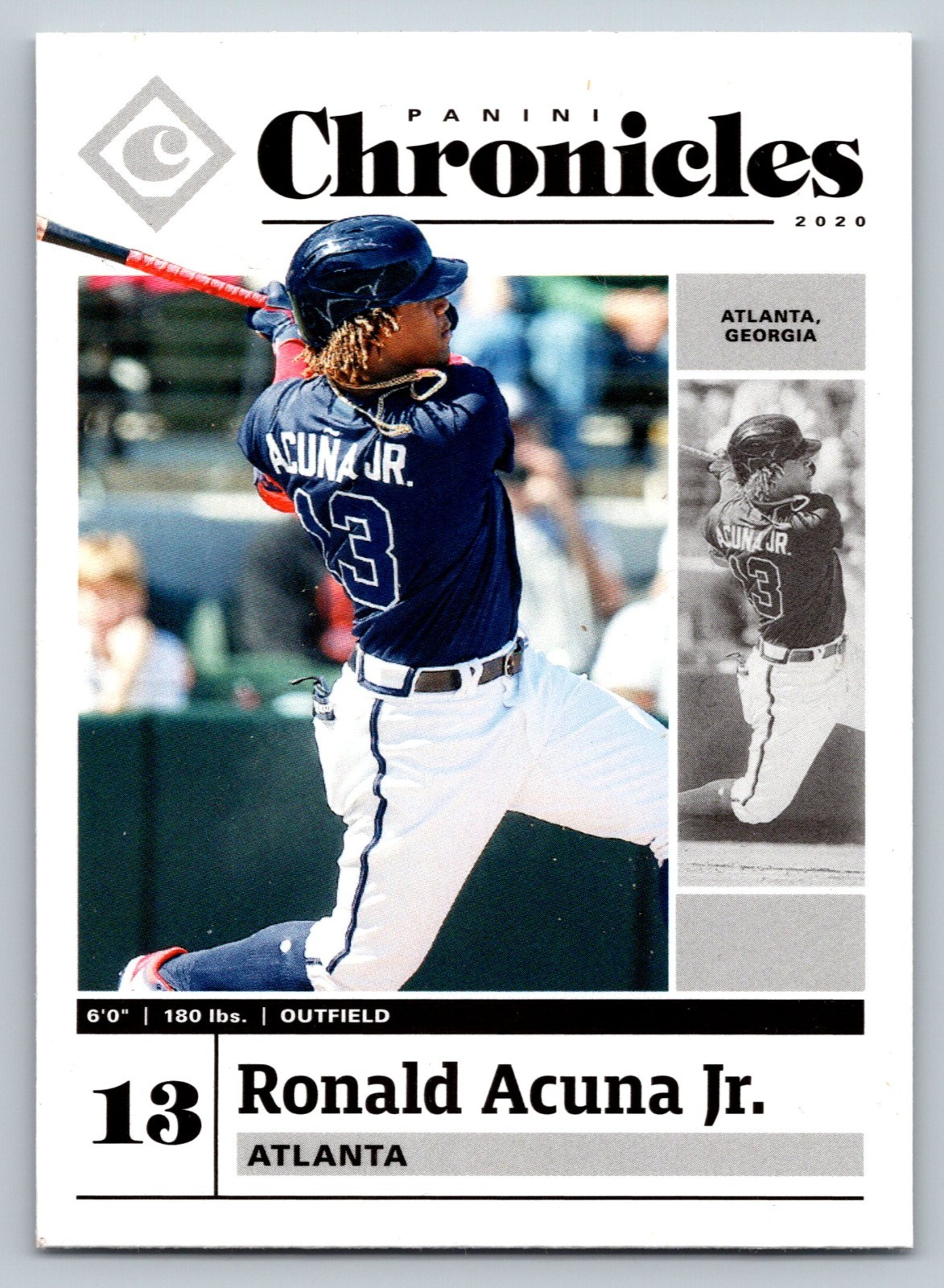 RONALD ACUNA JR (2018-CUR ) MLB Atlanta Braves – CHOOSE YOUR CARD!