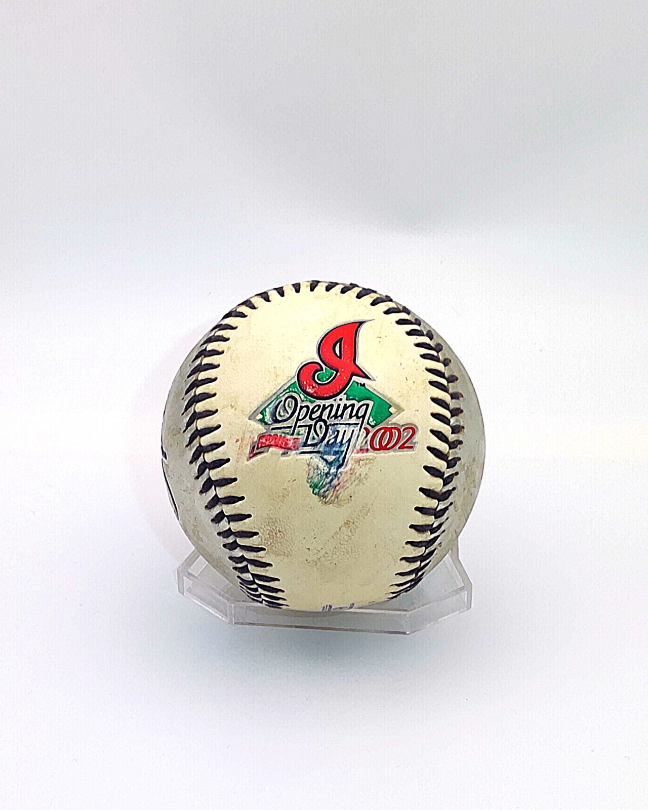 2002 Jacob Fields Cleveland Indians Open Day Offical NBL Pre-Own from Bleacher C
