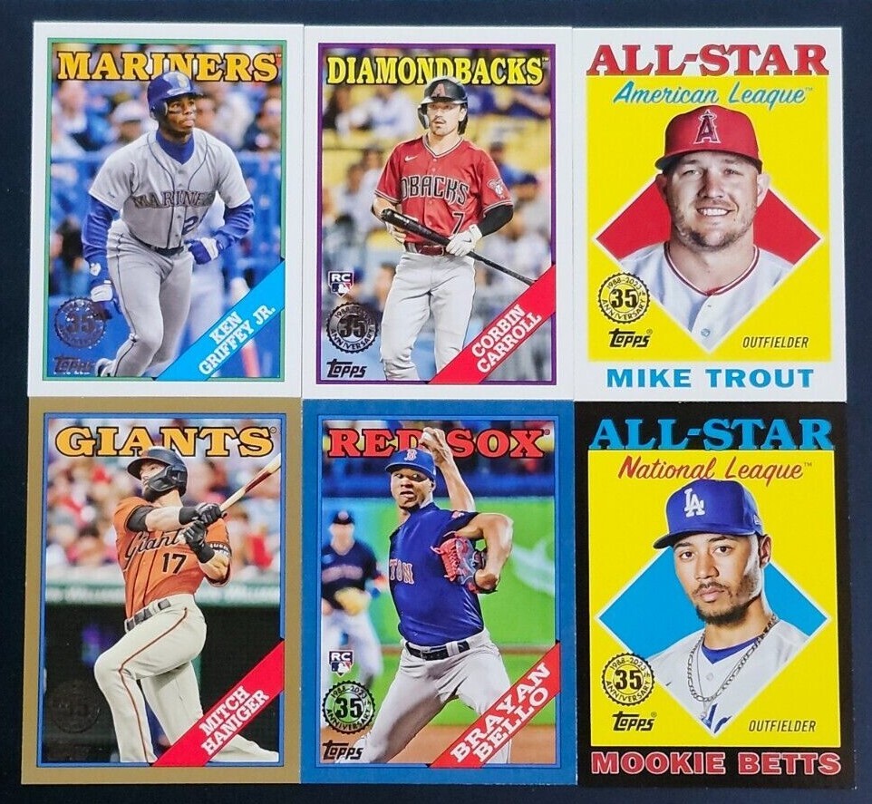 2023 Topps Series 1 / Series 2 – 1988 Topps 35th Anniversary You Pick