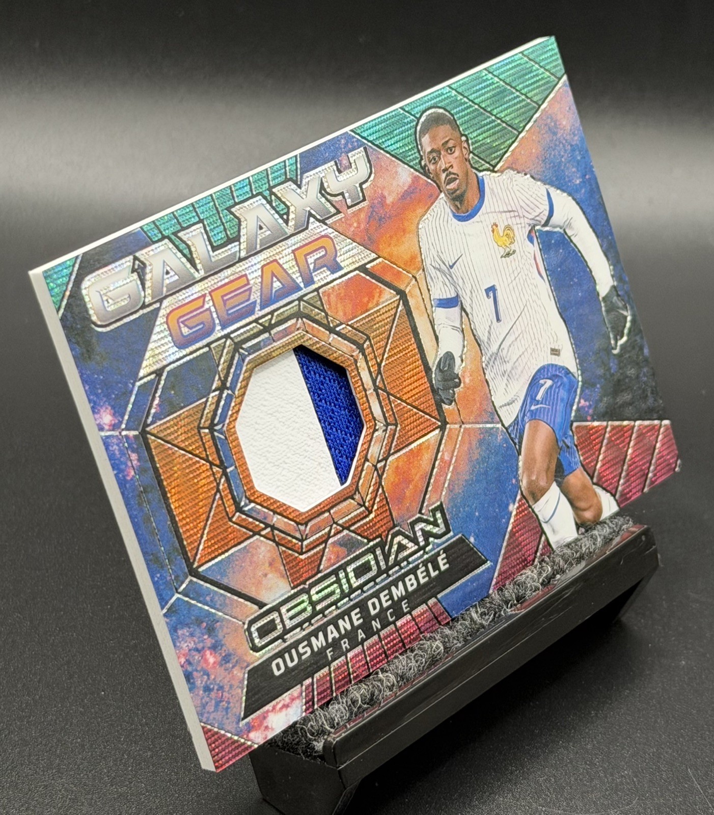 2024-25 Obsidian Ousmane Dembélé🇫🇷 ⚽️Galaxy Gear Taiga MEM,SSP#/25,VERY RARE🔥