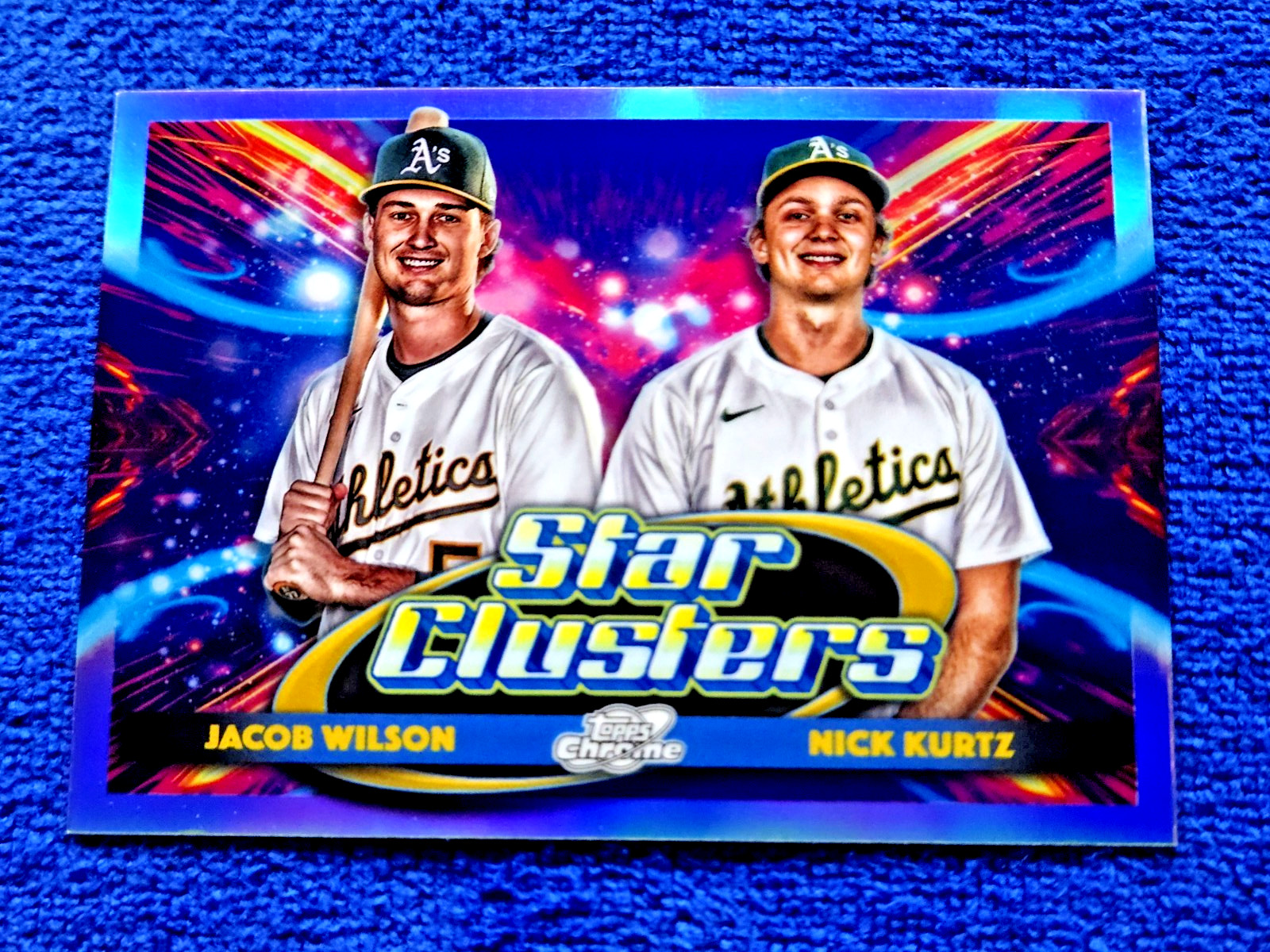 2025 Topps Cosmic Chrome Nick Kurtz Jacob Wilson Star Clusters #DSC-6 CENTERED💥