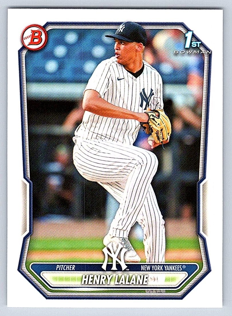 HENRY LALANE YANKEES RC 1st card 2026 BOWMAN PROSPECTS #BP-104