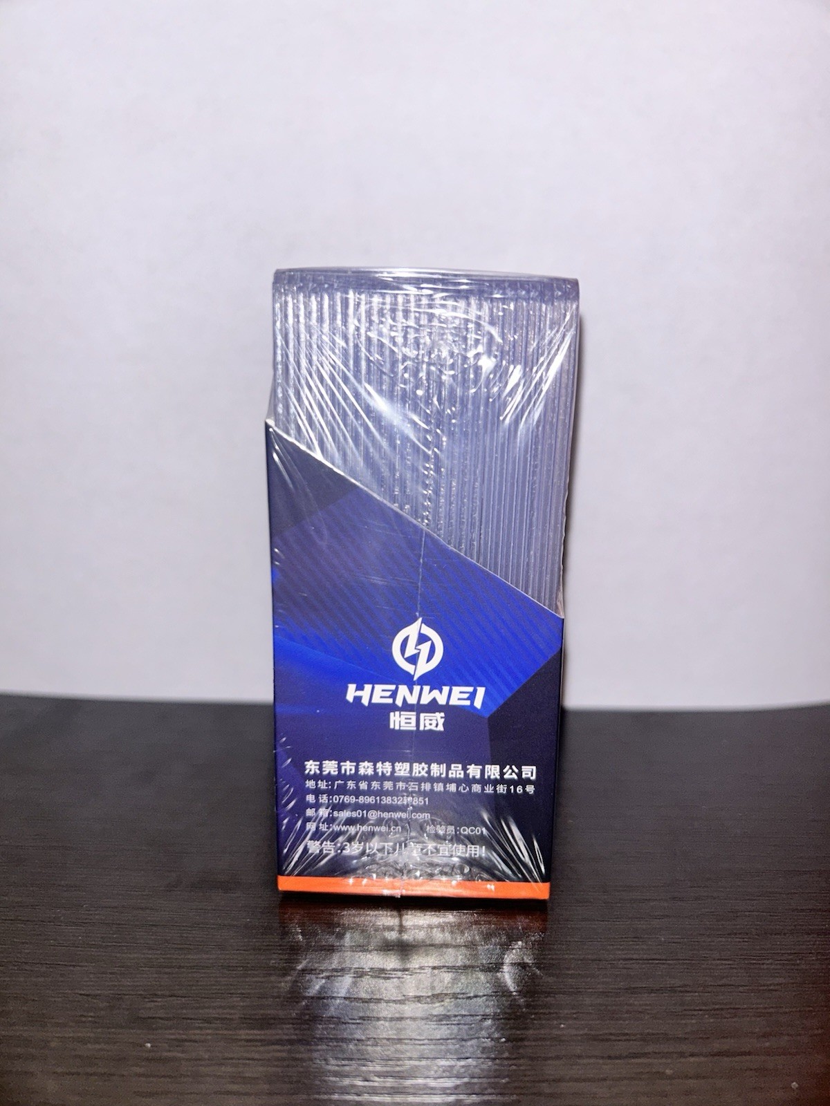 25 Pack 3”x4” 35PT Rigid Topload Card Holders For Pokémon, Sports, TCG-HENWEI