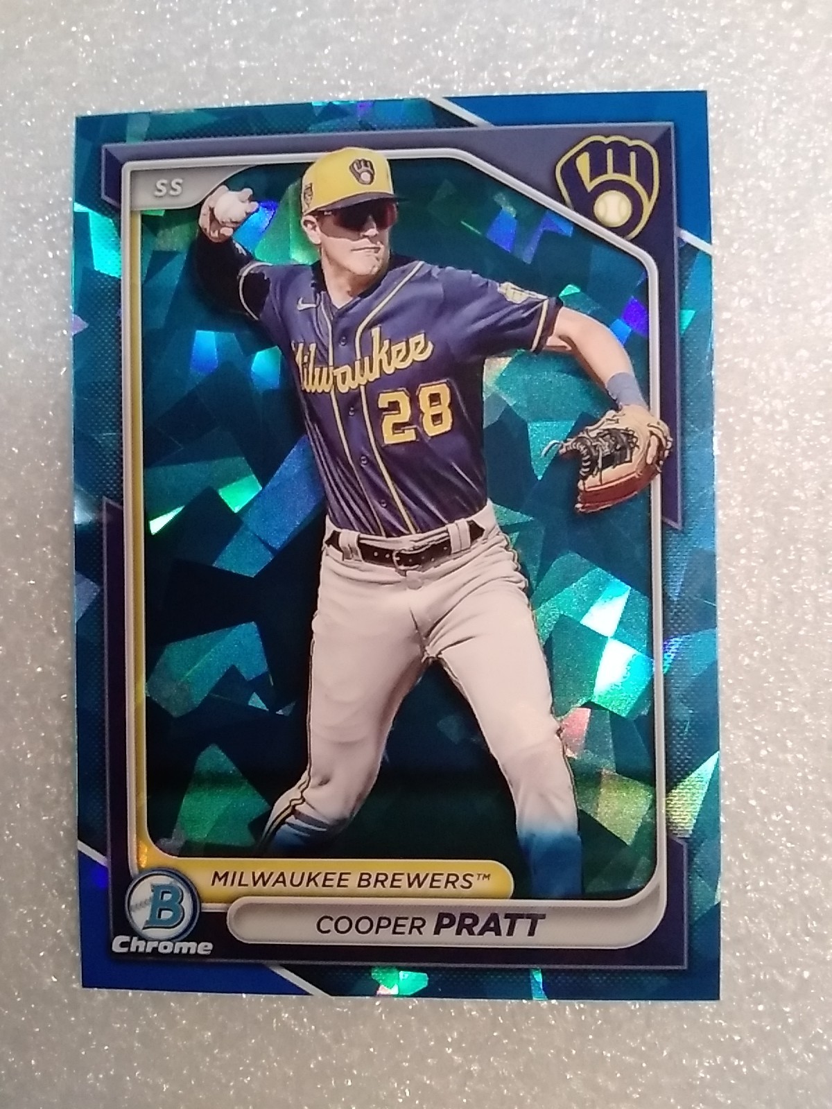 2024 Bowman Draft Chrome Sapphire Cooper Pratt