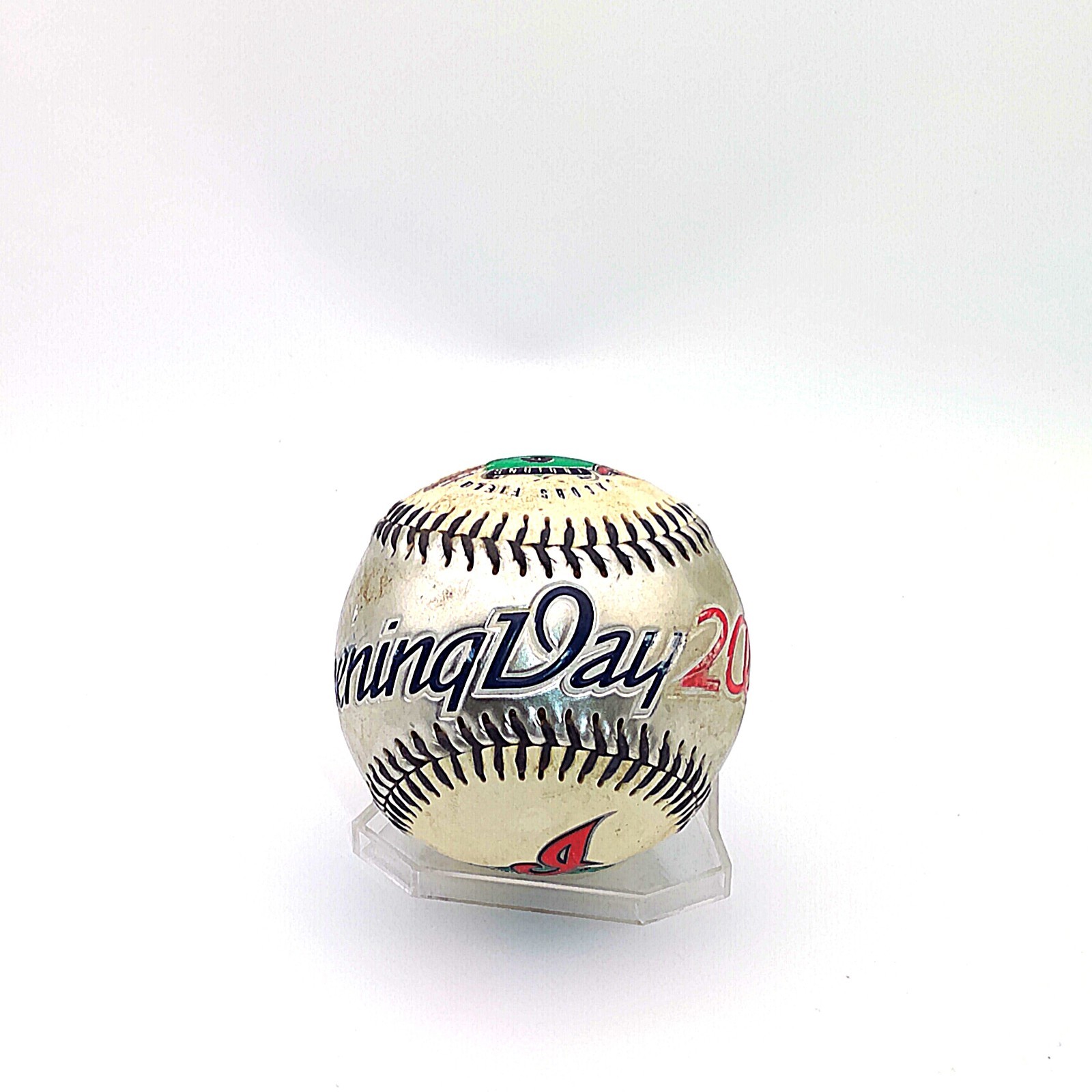 2002 Jacob Fields Cleveland Indians Open Day Offical NBL Pre-Own from Bleacher C