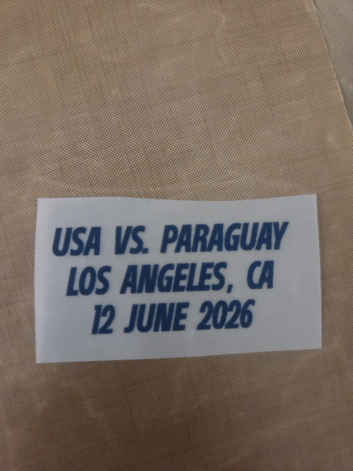 2026 FIFA World Cup USA Match Details “USA VS PARAGUAY LA, CA 12 JUN 26” AMERICA
